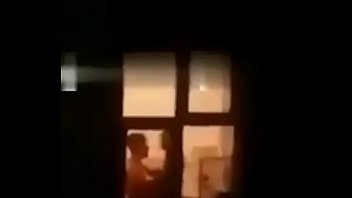 Secret footage of a skinny Azeri woman riding a Russian cock