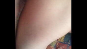 Slut bent over with doggy style and let him fuck in her pussy only with a condom