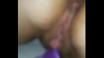 Fucking a Bulgarian girl with a sex toy and filming a close-up